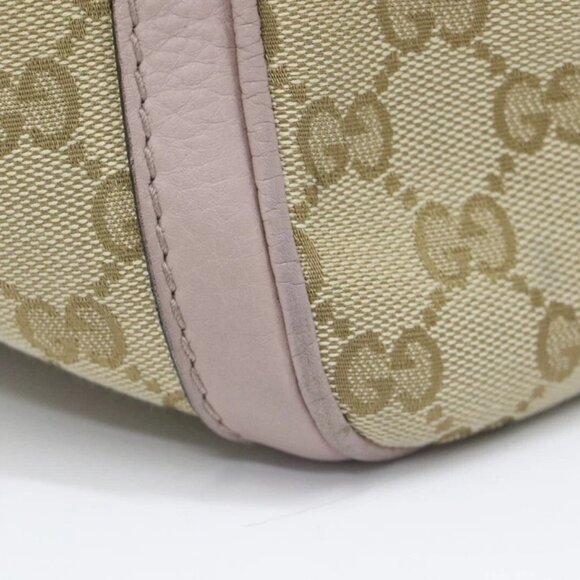 Gucci Web Boston Bag GG Canvas Medium 247205 525040 - Picture 2 of 16